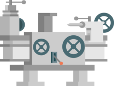 Lathe Machine Sketch Drawing Svg, Free Vectors File